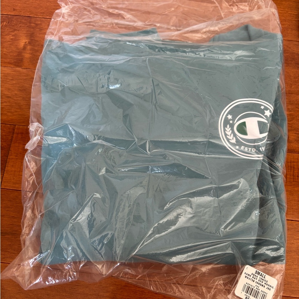 Champion Aqua Tonics Game Day Eco Hoodie Women's Small NWT